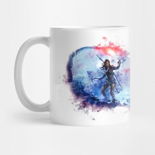 Tomb Raider Painting Mug